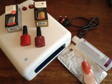 CND Shellac 7 Item Starter Kit Including UV Lamp