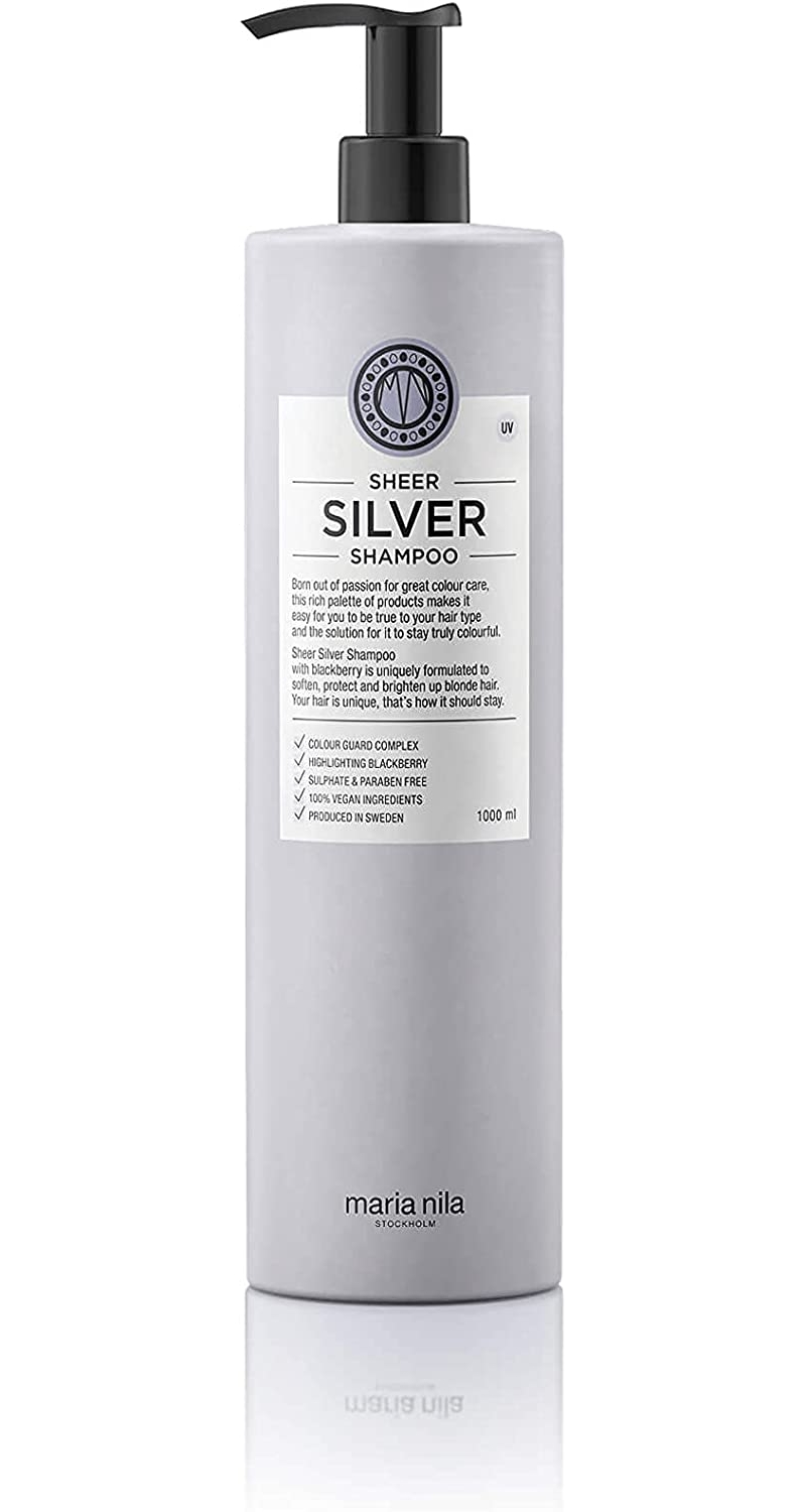 maria nila sheer silver shampoo 1 litre