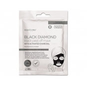 beautypro charcoal blackhead peel off face mask 3 x 8ml applications