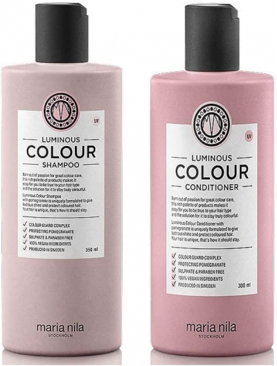 maria nila luminous colour shampoo and conditioner set