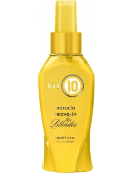 It's a 10 Miracle Leave In For Blondes 120ml